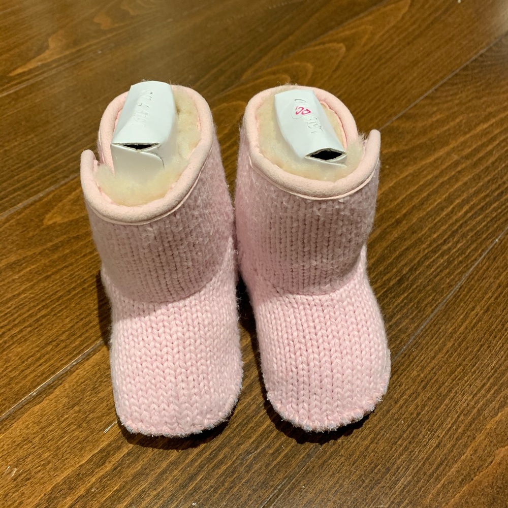 Ugg kids baby Purl Boot Bootie Pink 0/1 XS - Picture 2 of 8